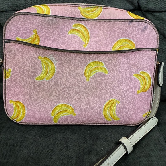 COACH Camera Bag in Banana Print - Picture 2 of 7